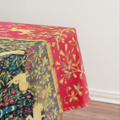 LADY UND UNICORN ,FANTASY-BLUME, TIERE, BLUMENANLA TISCHDECKE (Beispiel)