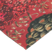 LADY UND UNICORN Riech, Löwe, Blume, Tiere Tischdecke (Schrägansicht)