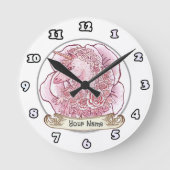 Lady Unicorn Uhr (Vorderseite)