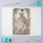 Lady Valentine Seidenpapier (Basteln)