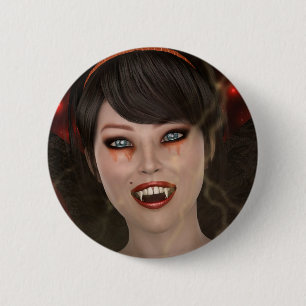 Lady Vamp Button