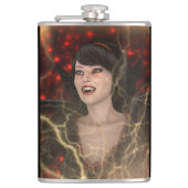 Lady Vamp Flachmann (Vorderseite)