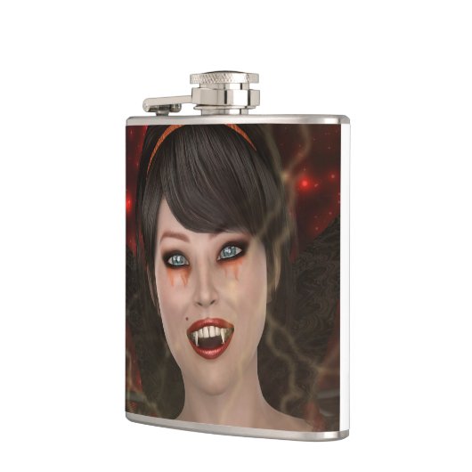 Lady Vamp Flachmann (Links)