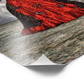 Lady Vamp Fotodruck (Ecke)