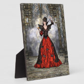 Lady Vamp Fotoplatte (Seite)