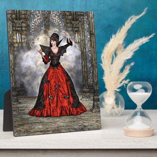 Lady Vamp Fotoplatte (Seite)