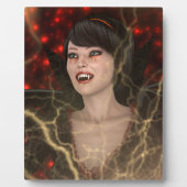 Lady Vamp Fotoplatte (Vorderseite)