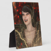 Lady Vamp Fotoplatte (Seite)