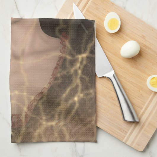 Lady Vamp Geschirrtuch (Viertel Falte)