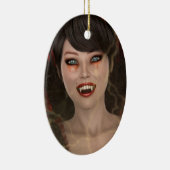 Lady Vamp Keramikornament (Rechts)