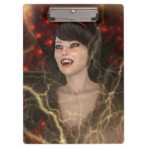 Lady Vamp Klemmbrett