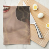 Lady Vamp Küchentuch (Viertel Falte)