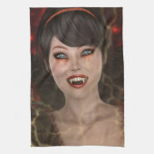 Lady Vamp Küchentuch (Vertikal)
