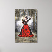 Lady Vamp Leinwanddruck (Vorderseite)