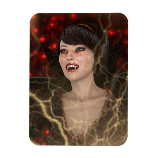 Lady Vamp Magnet (Vertikal)