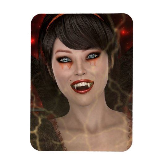 Lady Vamp Magnet (Vertikal)