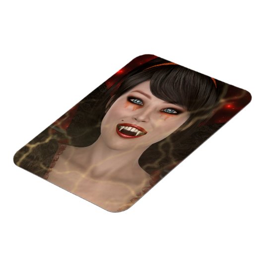 Lady Vamp Magnet (Linke Seite)