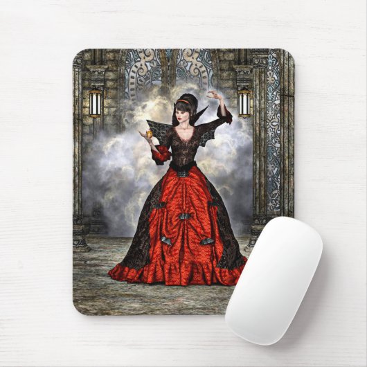 Lady Vamp Mousepad (Mit Mouse)