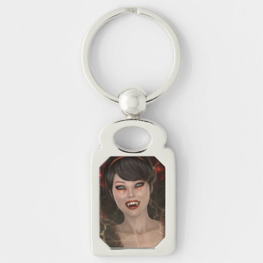 Lady Vamp Schlüsselanhänger (Vorderseite)