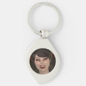Lady Vamp Schlüsselanhänger (Vorderseite)