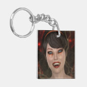 Lady Vamp Schlüsselanhänger (Vorderseite links)