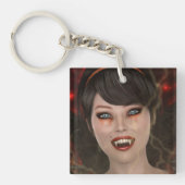 Lady Vamp Schlüsselanhänger (Vorderseite)
