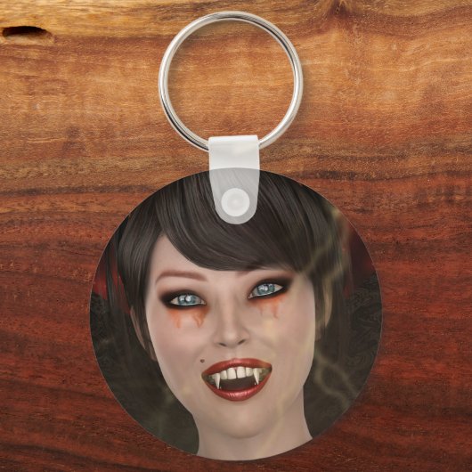 Lady Vamp Schlüsselanhänger (Vorderseite)