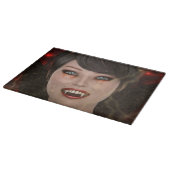 Lady Vamp Schneidebrett (Ecke)