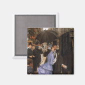 Lady Viktorianisch Traveller Magnet (Vorderseite/Rückseite)