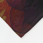 Lady Violet White Poodle Holiday Fleecedecke (Ecke)