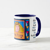 Lady Virgo Profile Tasse (VorderseiteRechts)