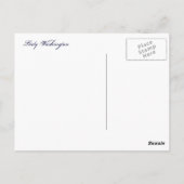 Lady Washington Postkarte (Rückseite)