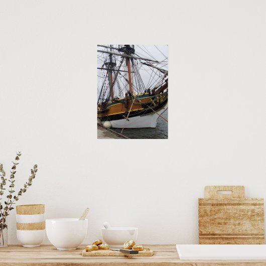 Lady Washington Tall Ship Poster (Küche)