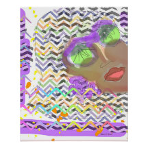 Lady Wear Green Lenses