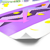 Lady Wear Green Lenses Poster (Ecke)