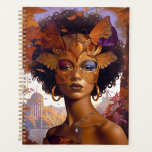 Lady Wear Mask Black Fantasy Art Planer