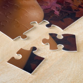 Lady Wear Mask Black Fantasy Art Puzzle (Seite)