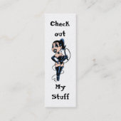 Lady Whip Visitenkarte (Rückseite)