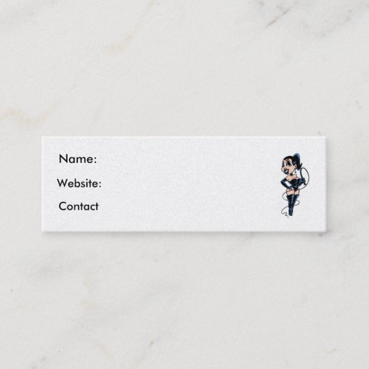 Lady Whip Visitenkarte (Vorderseite)