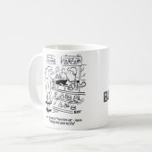 Lady will ein Parfüm, um ihren Mann wieder zum Leb Kaffeetasse (Vorderseite Links)