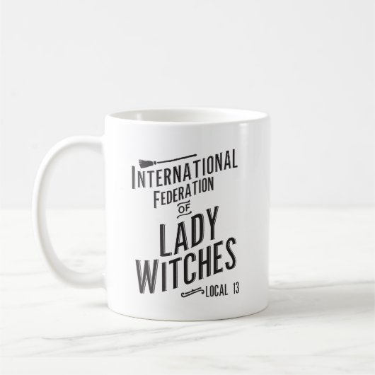 Lady Witches Halloween Tasse (Links)