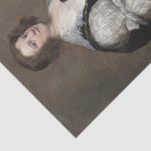 Lady With a Fan von Anthony van Dyck Seidenpapier (Ausschnitt)