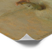 Lady with a Mask - Thomas Dewing Fine Art Poster (Ecke)