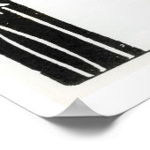 Lady with Cello, from 'Le Morte d'Arthur' (litho) Poster (Ecke)