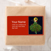 LADY with CHRISTMAS GIFTS ART DECO SCHÖNHEIT (Insitu)