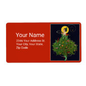 LADY with CHRISTMAS GIFTS ART DECO SCHÖNHEIT (Vorne)