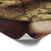 Lady with Unicorn - Raphael - c1506 Poster (Ecke)