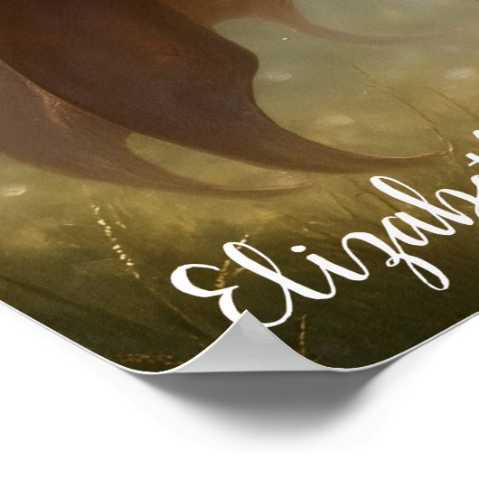 Lady Wolf Demoness Poster (Ecke)