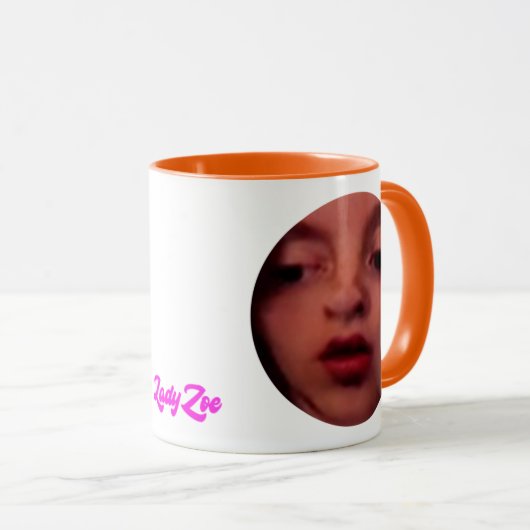 Lady Zoe - Emote-Tasse Tasse (VorderseiteRechts)