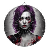 Lady Zombie Darts Dartscheibe (vorne)